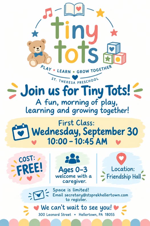 Tiny Tots flier